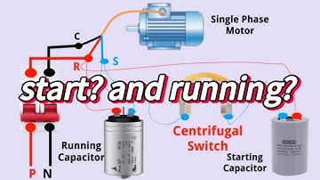Difference start and run capacitor?