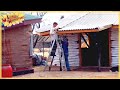 Tree Branch Entry Posts | Underground Earthbag Building | Weekly Peek Ep70