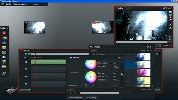 [Tutorial] [How to do a Split Screen Push Effect using Lightworks and Movie Maker]
