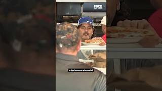 A Bronx pizzeria owner’s sign to people eating from his trash: ‘Come inside’