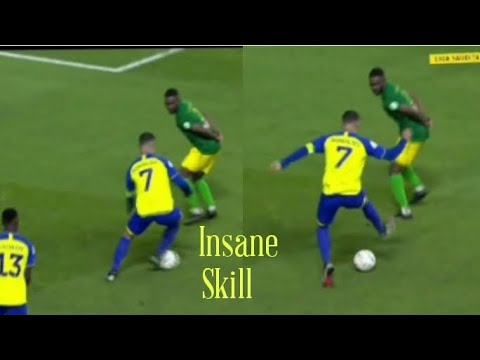 Cristiano Ronaldo Insane Skill &amp; Dribbling Vs Al Khaleej 🔥