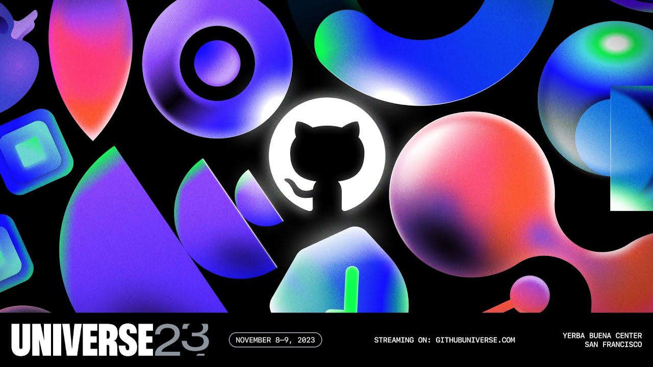 Video Thumbnail: GitHub Universe 2023 - Day 1