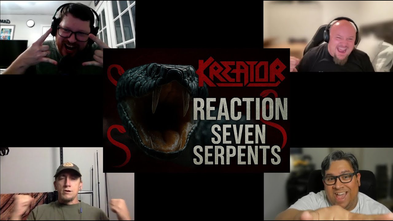 Путешествие металлиста – Реакция: Kreator – «Seven Serpents» (Официальный клип)
