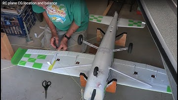 RC plane CG location and balance
