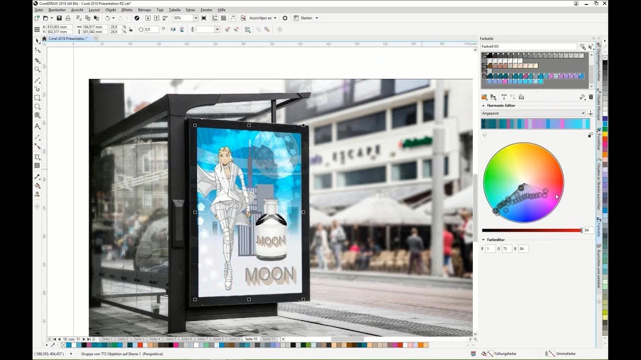 CorelDRAW Graphics Suite 2018 Neue Funktionen in der Praxis YouTube