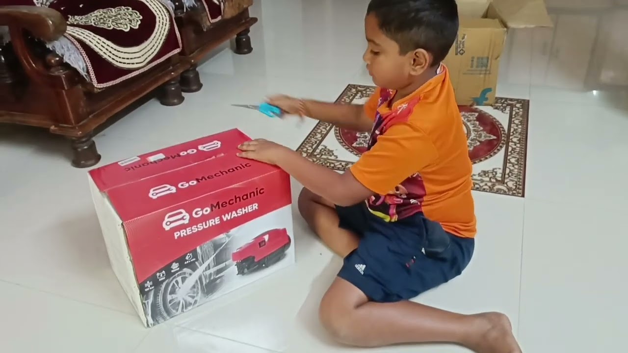 GO MECHANIC PRESSURE WASHER UNBOXING & INSTALLATION & DEMO