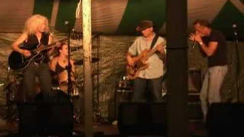 Debra Lyn Neufeld at the Trout Forest Music Festival