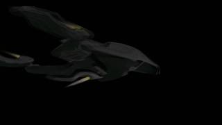 3Ds max Spaceship turntable