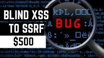 Blind XSS to SSRF || $500 ||Bug Bounty || Blog Series || Ethical Hacking||2023||