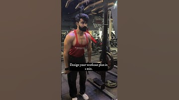 Design your workout Routine in 1 Min ( ChatGPT)                       #gym #shorts #fitness #workout