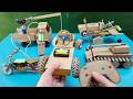 Battery-powered cardboard homemade toy