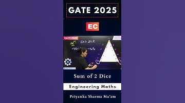 GATE 2025 EC | Engineering Maths #probability  #priyankasharma #mathgate #shorts