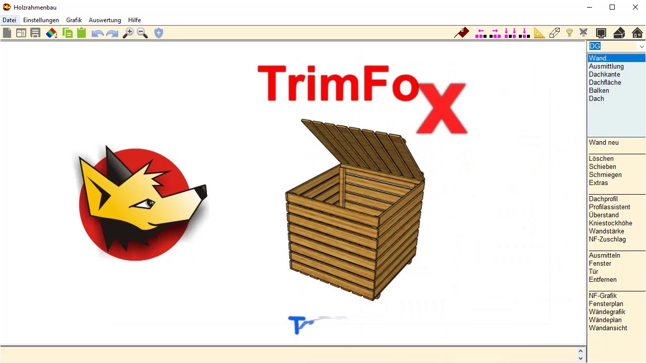 TrimFox Trickkiste - Mansarddach