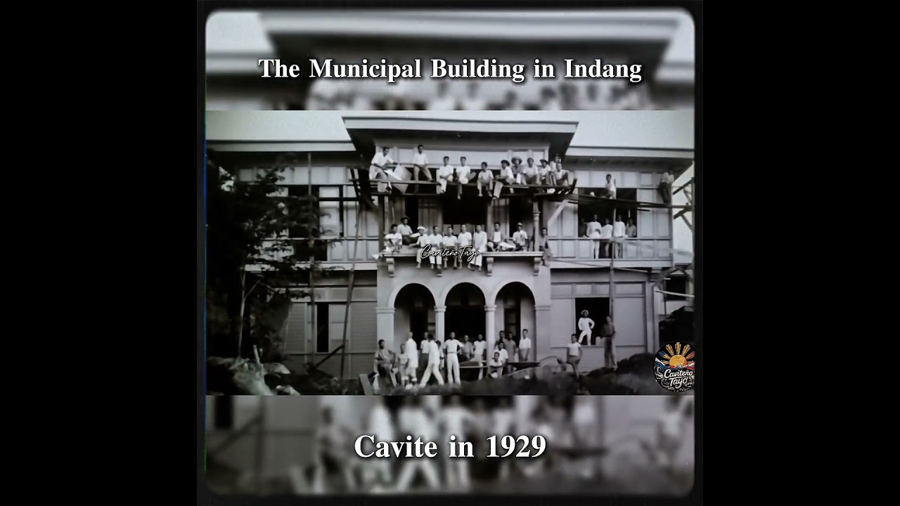 The Municipal Building in Indang, Cavite, in 1929