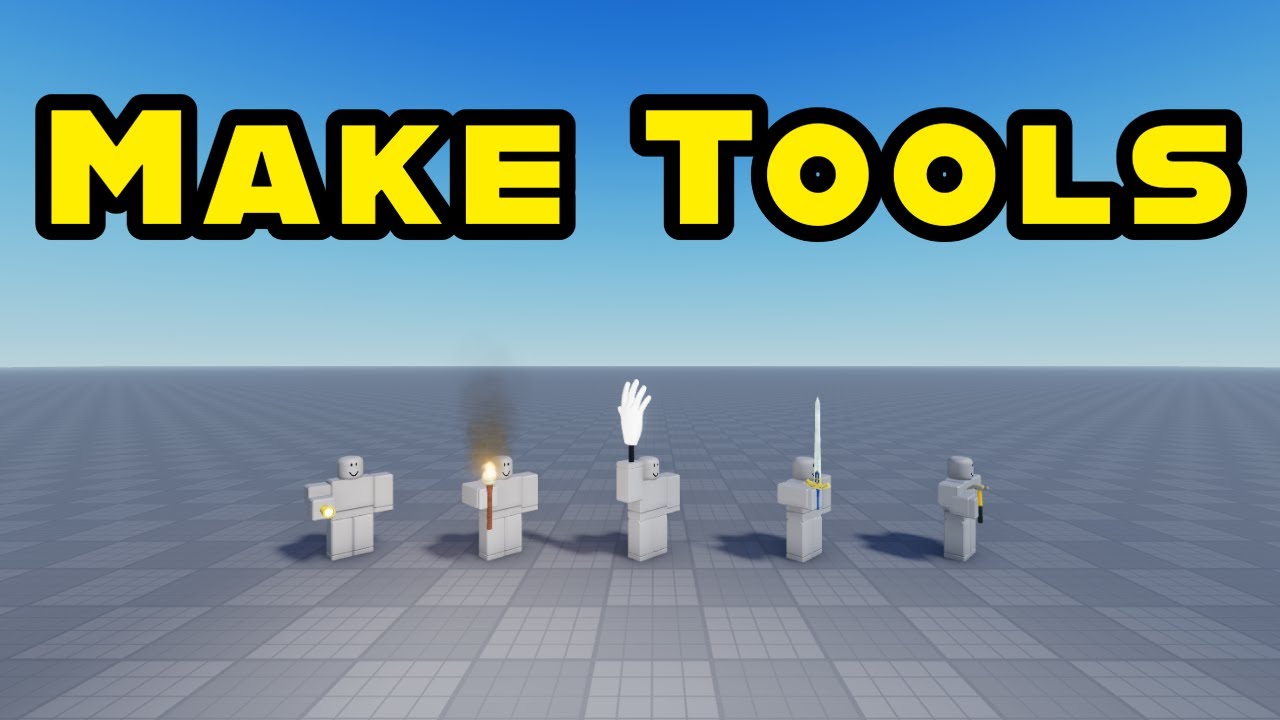 Roblox R Tools Make a Custom Tool in Roblox Studio - YouTube