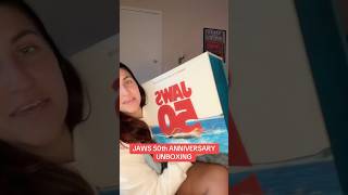 Jaws 50th Anniversary Package Unboxing #horror #horrormovies #horrorcommunity