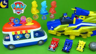 Paw Patrol Making Ice Pops Paw Patroller DIY Kids Food Craft Popsicle Mighty Pups Chase Toys Video!