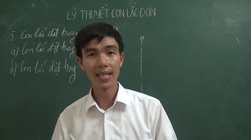 Lý thuyết con lắc đơn - Phần 3: Con lắc được đặt trong thang máy và trong điện trường