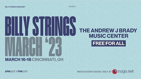 Billy Strings 3/18/2023 Cincinnati, OH