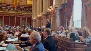 Rep. Gary Mohr talks about his transparency bill