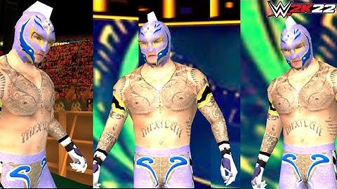 WWE 2k20 Gamernafz 2.0 PSP Mods Rey Mysterio Pac Model + Hd Textures + Titatron