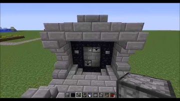Nether Portal w/ ON/OFF Switch [Tutorial]