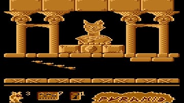 801 Pyramid Movie mode Atari 8 bit 800 XL XE, HD 60fps