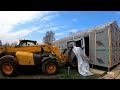 Installing Triple glazed sliding doors and roof battening