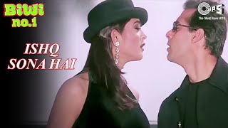 Video thumbnail of "Ishq Sona Hai | Salman Khan & Sushmita Sen | Shankar Mahadevan & Hema | Biwi No 1 | 90's Hindi Songs"