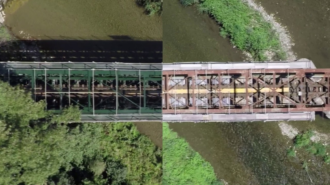 Rehabilitación Puente Mieres, sobre el río Caudal