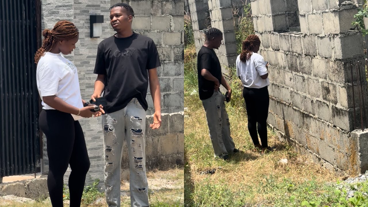 Она бросила своего парня из-за увиденного. Посмотрите на ее реакцию. #розыгрыши #смешно