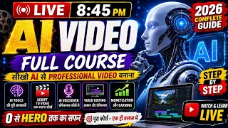 AI Full Course LIVE 8 45 PM AI Professional Complete Course 2026