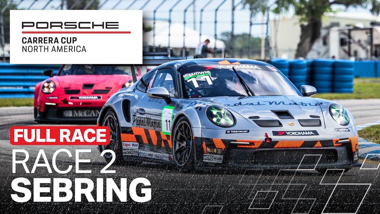 2025 Porsche Carrera Cup North America at Sebring International Raceway | Race 2 | Sebring, Florida