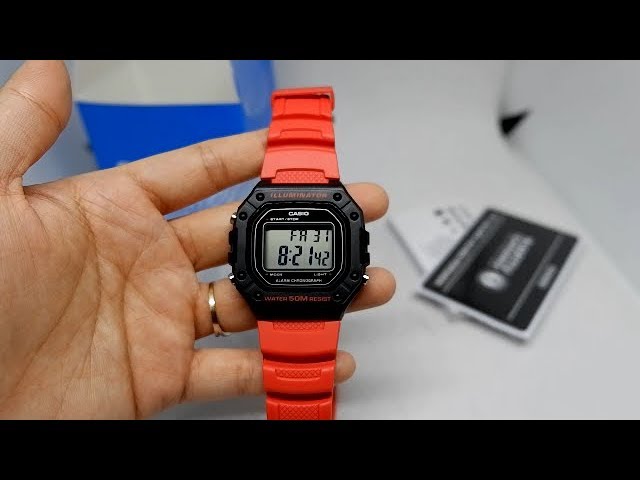 g shock w218h