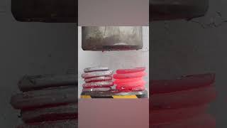 1000° spring VS hydraulic press#Shorts