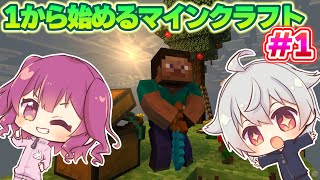 【マインクラフト】マイクラ下手くそがどこまで頑張れるのか#1