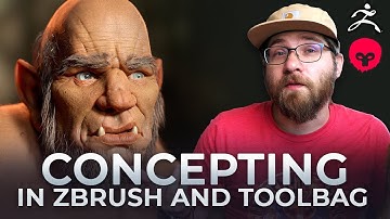 Concepting in 3d - Prototyping characters with Zbrush & Marmoset Toolbag!