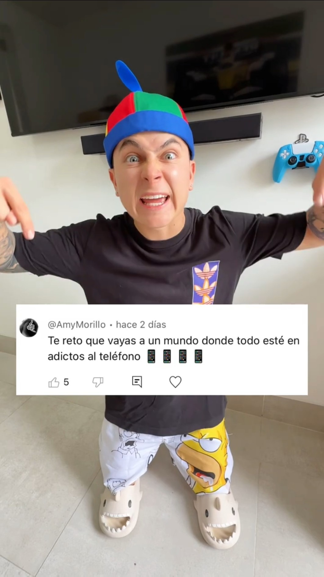 Este mundo me asustó ?