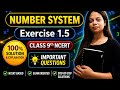 Number System | Operation on Real Numbers | Exercise 1.5 Important Questions 🔥 | Class 9 Maths NCERT