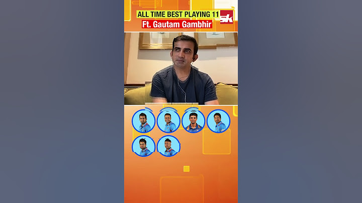INDIA All Time Playing XI 🔥 #shorts #gauthamgambhir