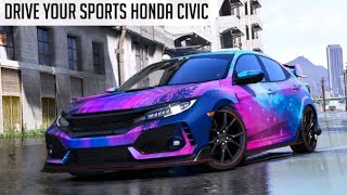 Drifting and Driving Simulator Honda Civic Driving - USA Drifiting & Driving Games 2022 - DADSHC screenshot 3