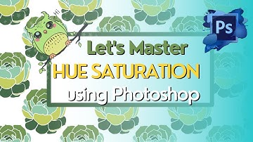 Master Hue Saturation in Adobe Photoshop Class #8 #asmr #viral #viralvideo