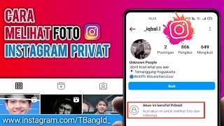 Cara Melihat Foto Akun Instagram Yang di Private 2023 Tanpa Harus Follow