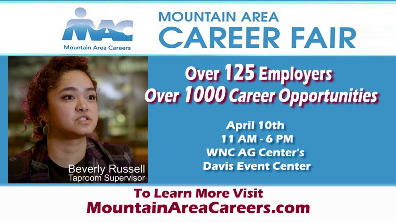 Mountain Area Career Fair YouTube