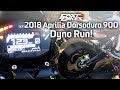 2018 Aprilia Dorsoduro 900 - Dyno Run!