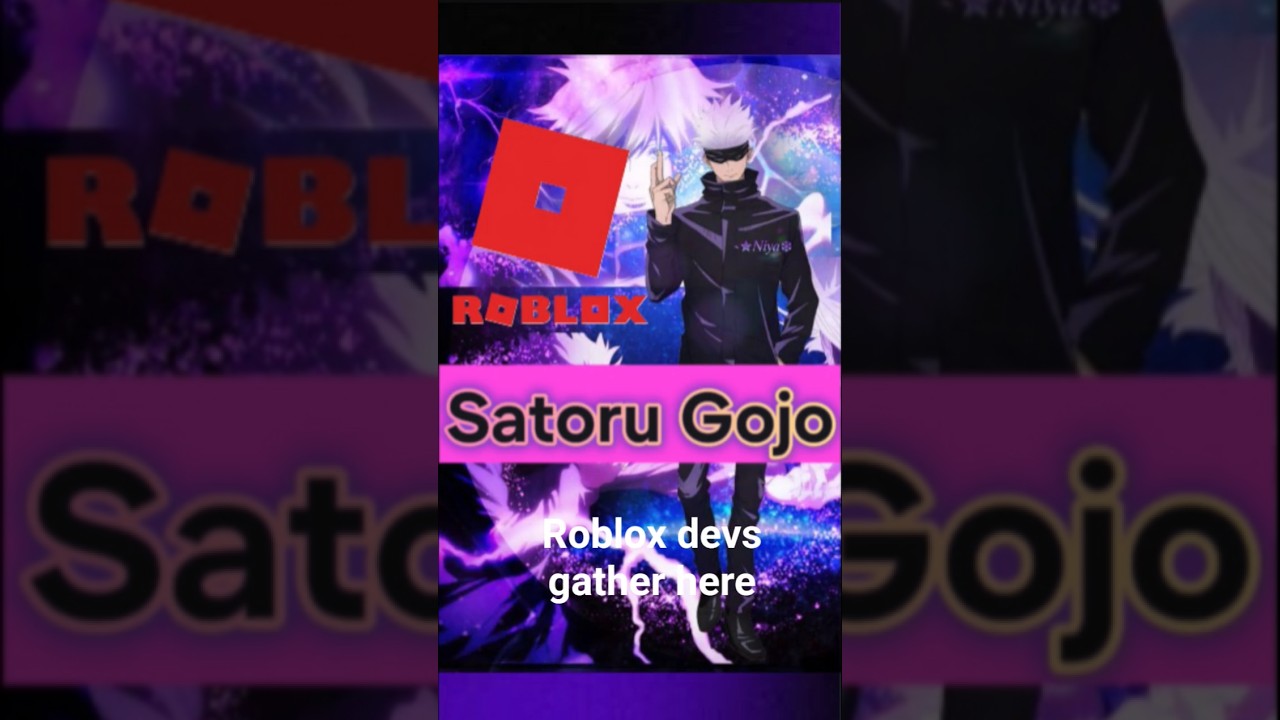 POV: SATURO GOJO IN ROBLOX🔥😜 #roblox #robloxdev