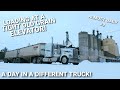 Big Trucks, In Tight Places! This Old Grain Elevator Wasn't Built For B Trains & Large Cars! [A.D#8]