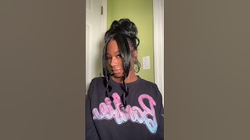 CLASSY UPDO USING ONLY CLIP INS | niyellej