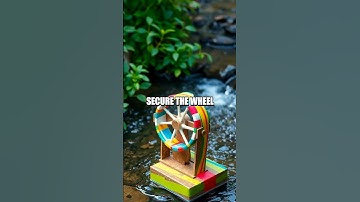 Making a DIY Water Wheel to Understand Hydropower