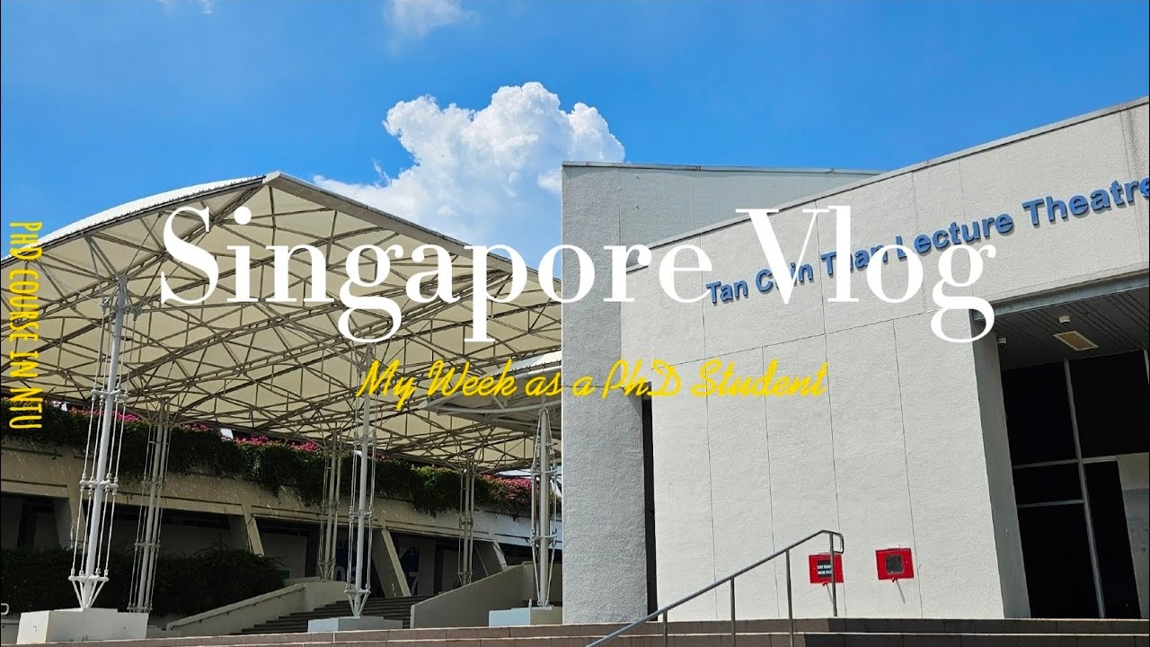 Vlog ep#22 싱가포르 대학원생 일상 브이로그|싱가포르 뷔페 맛집|이케아탐방|연구와 실험에 갈아넣은 나날들|과건물 셧다운으로 합법적 이른 퇴근
